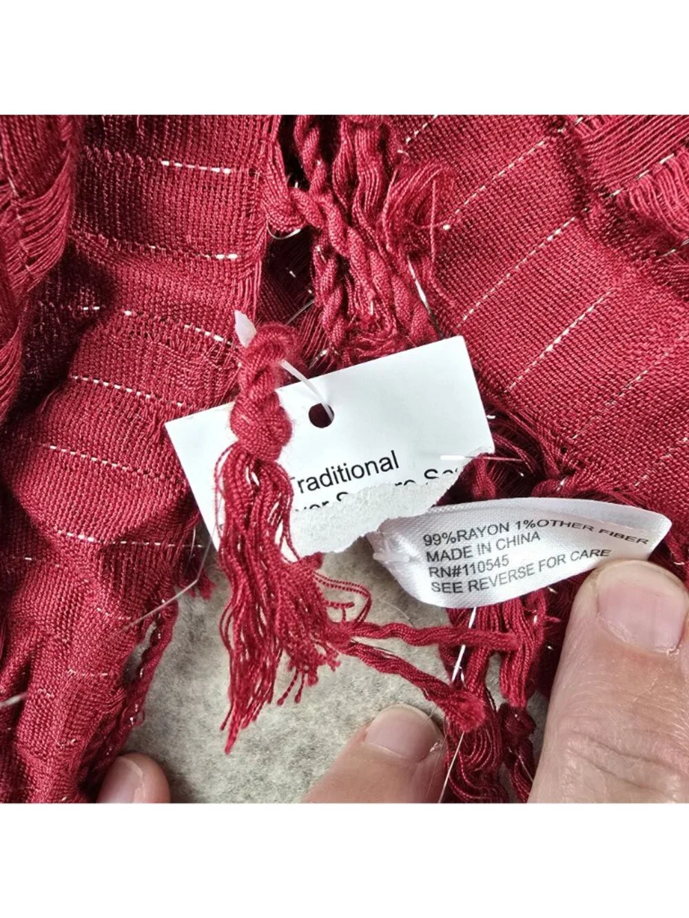 No Boundaries Infinity Scarf & Fringed Burgundy Wrap Scarf Set Multiple Colors
